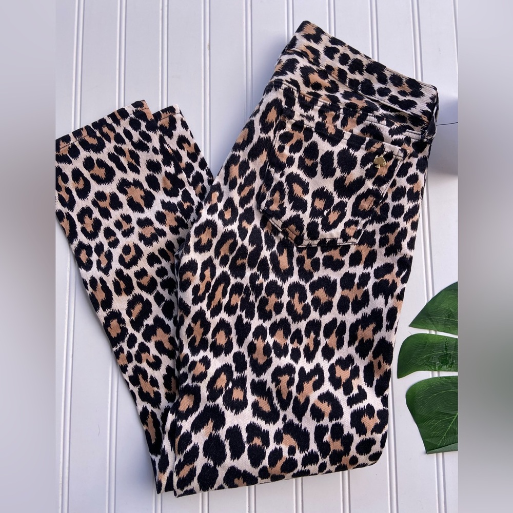 Kate Spade Cheetah Print Leopard print Jeans - Picture 1 of 8